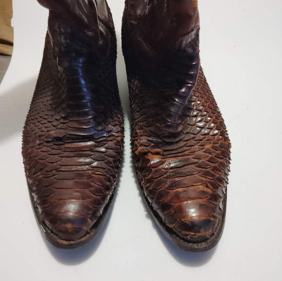 Genuine phyton men boots - Picture 3 of 8
